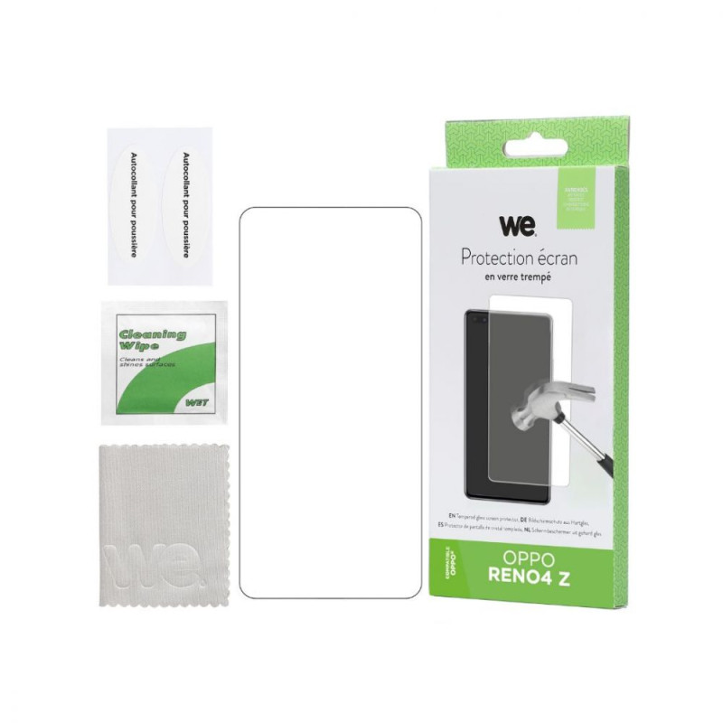 WE Verre trempé OPPO RENO4 Z Protection écran anti rayures 