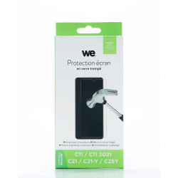 WE Verre trempé REALME C21 Protection écran anti rayures an