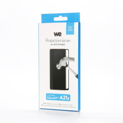 WE Verre trempé SAMSUNG GALAXY A21S Protection écran anti ray