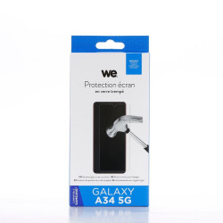 WE Verre trempé SAMSUNG GALAXY A34 5G Protection écran anti r