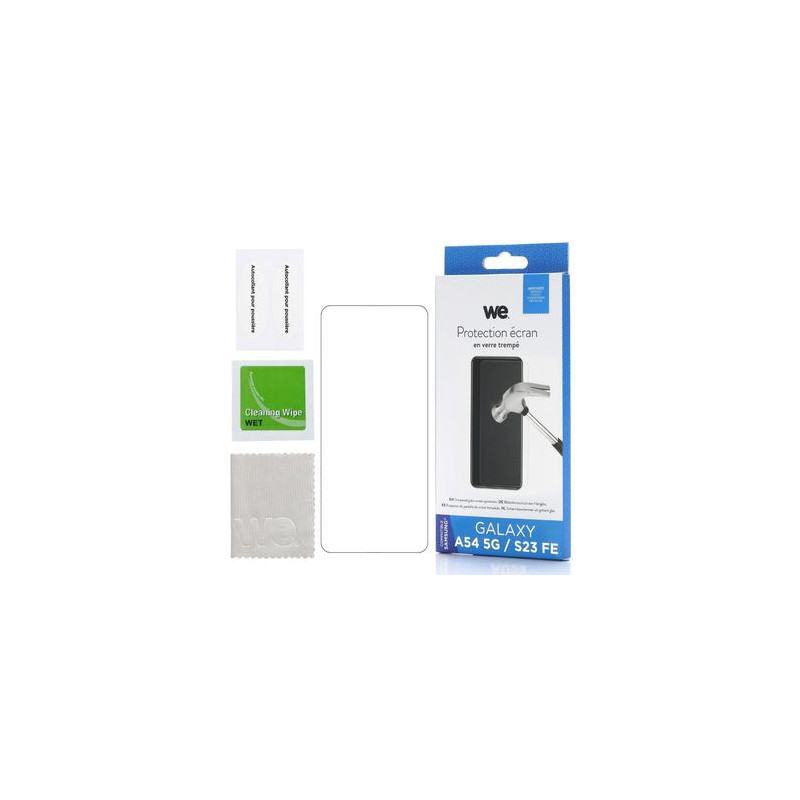 WE Verre trempé SAMSUNG GALAXY A54 5G S23 FE Protection écran
