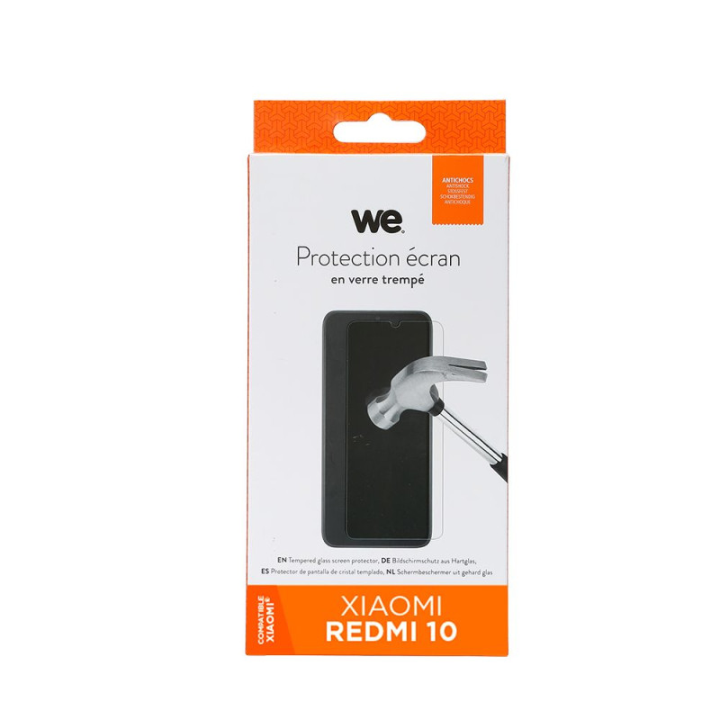 WE Verre trempé XIAOMI REDMI 10 4G REDMI NOTE 11 4G Protectio