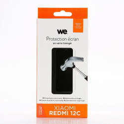 WE Verre trempé XIAOMI REDMI 12C Protection écran anti rayure