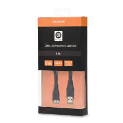 Câble USB 3 0 A mâle micro...