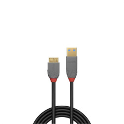 Câble USB 3 2 Type A vers Micro B 5Gbit s Anthra Line 0 5m