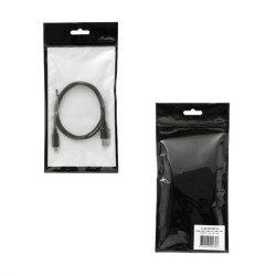 Câble USB A USB C 2 0 Male Male Longueur 1M Noir en sachet