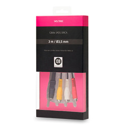 Câble Jack3 5mm mâle 3RCA...