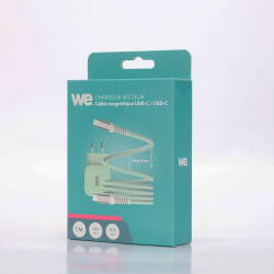 câble USB C USB C magnétique USB2 0 20V 3A 60W 1mètre vert