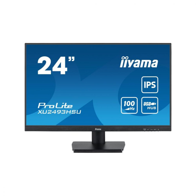 Ecran IIYAMA 23 8 Noir dalle IPS Ultra mince 16 9 1920x1080 1m