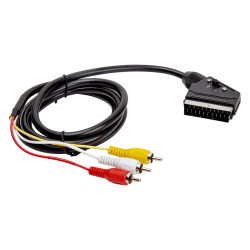 Câble péritel mâle 3 RCA 1...