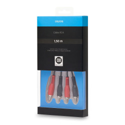 Câble 2 RCA mâle 1 50 m