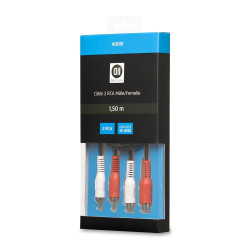 Câble 2RCA Mâle Femelle 1m50