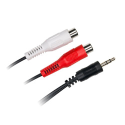 Câble Jack mâle 2 RCA...