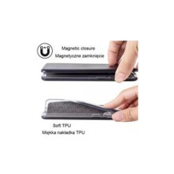 ETUI FOLIO POUR IPHONE 12 PRO MAX NOIR