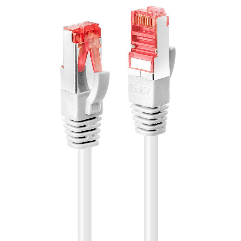 Câble réseau Blanc Cat 6 S FTP 1m