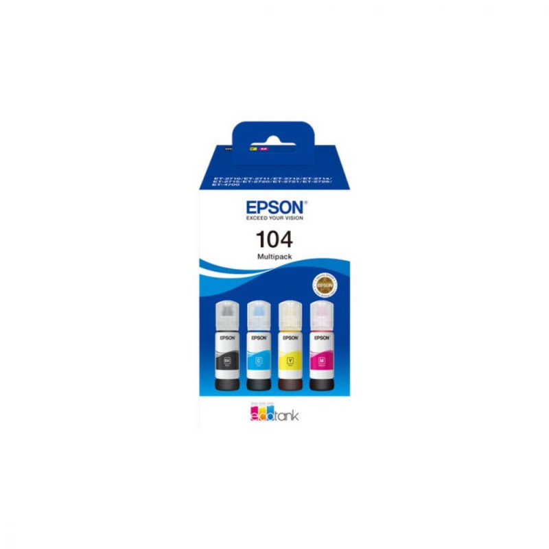 EPSON 104 EcoTank 4 colour Multipack
