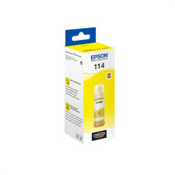 EPSON Bouteille encre Ecotank 114 Jaune 70ml