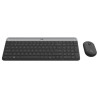 Combo Clavier Souris Logitech MK470 GRAPHITE Sans fil Graphi
