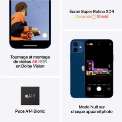 Apple iPhone 12 64 Go Noir