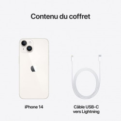 APPLE IPHONE 14 128 GO Blanc