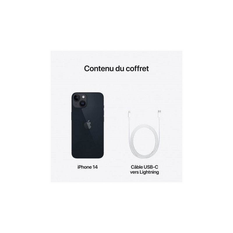 APPLE iPhone 14 128 Go Noir