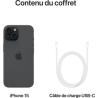 APPLE IPHONE 15 256G NOIR