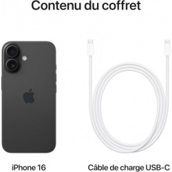 APPLE IPHONE 16 256 GO Noir