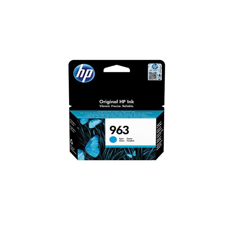 HP 963 Cartouche encre Cyan 10 ml 700 pages MC 50 