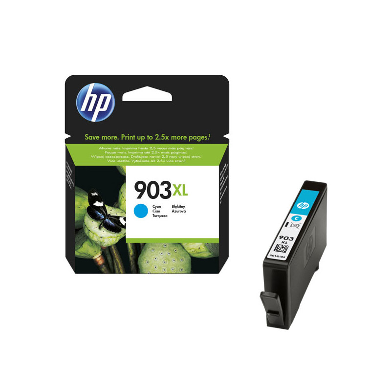 HP CART 903XL Cyan Haute Capacité 9 5 ml 825 pages MC60 