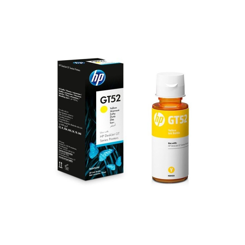 HP GT52 Yellow Original Ink Bottle créer pour Avaibility