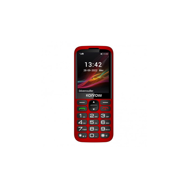 Mobile KONROW SENIOR 280 ROUGE