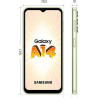 SAMSUNG A14 A146 5G 128 Go vert Etranger