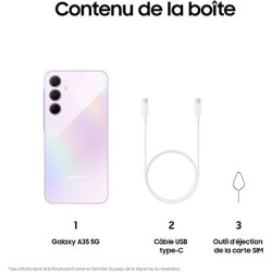 SAMSUNG GALAXY A35 A356 5G 128 Go Rose Europe