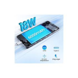 SMARTPHONE BLACKVIEW COLOR 16G 256Go 6 75 NOIR