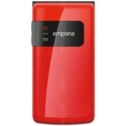 TELEPHONE SENIOR EMPORIA FLIP BASIC ROUGE CLAPET 3G TOUCHE SO