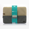 HOUSSE sleeve PC 17 3 bicolore Belge Gris protection antchoc