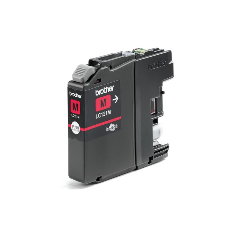 BROTHER Cartouche Encre LC121M Magenta 300 pages