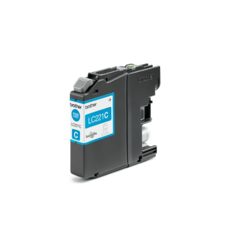 BROTHER Cartouche Encre LC221C Cyan 260 pages