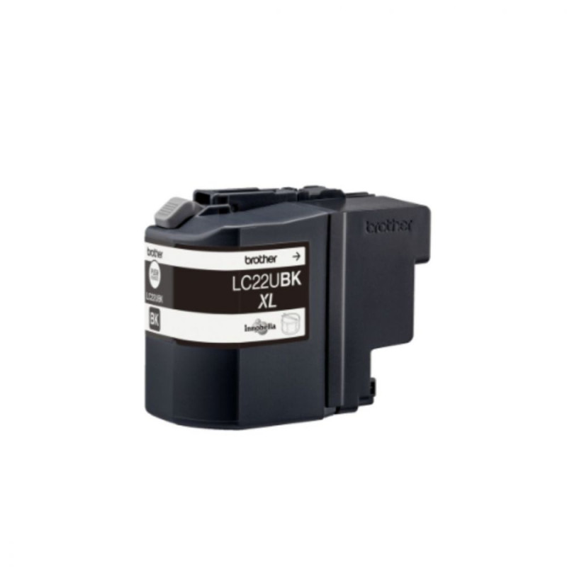 BROTHER Cartouche Encre LC22UBKXL Haute Capacité Noir 2 400 page