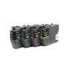 BROTHER Pack 4 Cartouches Encre LC421XLVAL N C M Y 4x500 pages