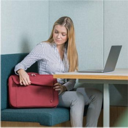 DICOTA Sacoche Ecologique MULTI BASE Rouge PC portable 14 15 6 