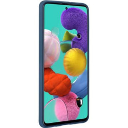 Coque Samsung A51 4G eco design bleu