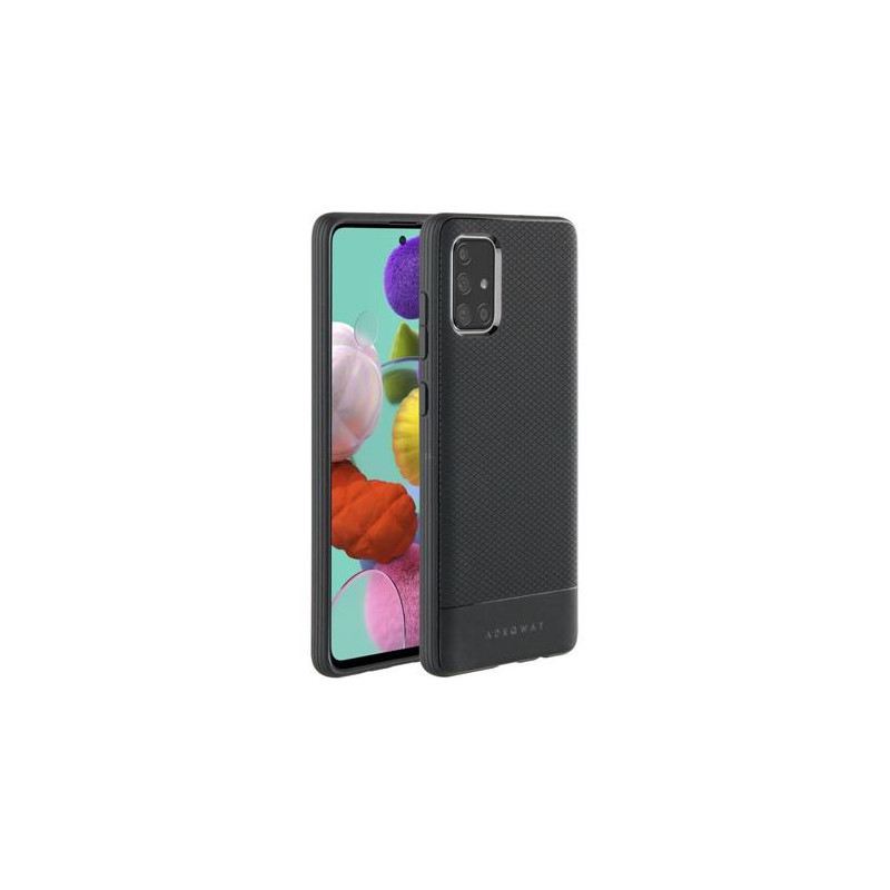 Coque Samsung A71 Souple noir