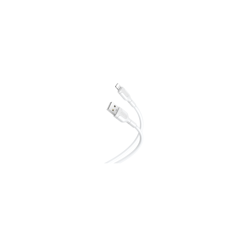 DATA CABLE LIGHTNING 2 1A 1M XO NB212 BLANC