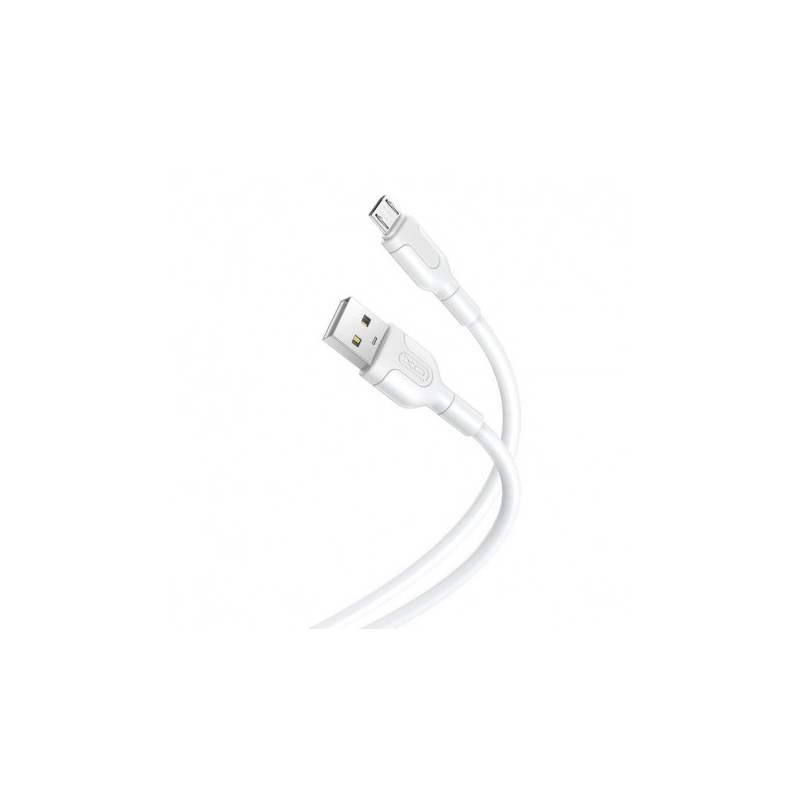 DATA CABLE MICRO USB 2 1A 1M XO NB212 BLANC