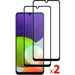 Pack Samsung A22 4G Coque Verre trempé x2