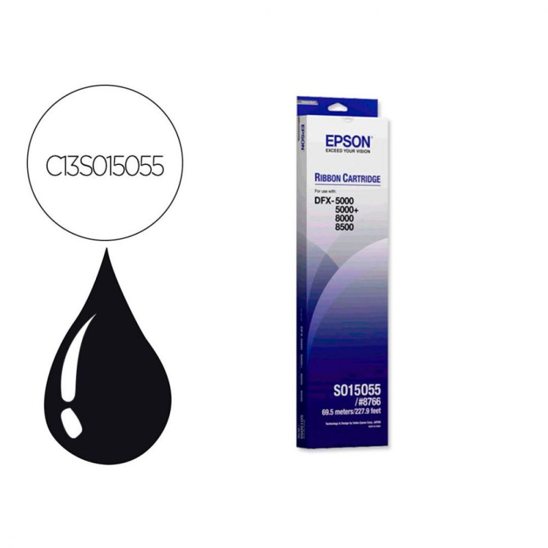 EPSON Ruban Noir 15 millions de caractères