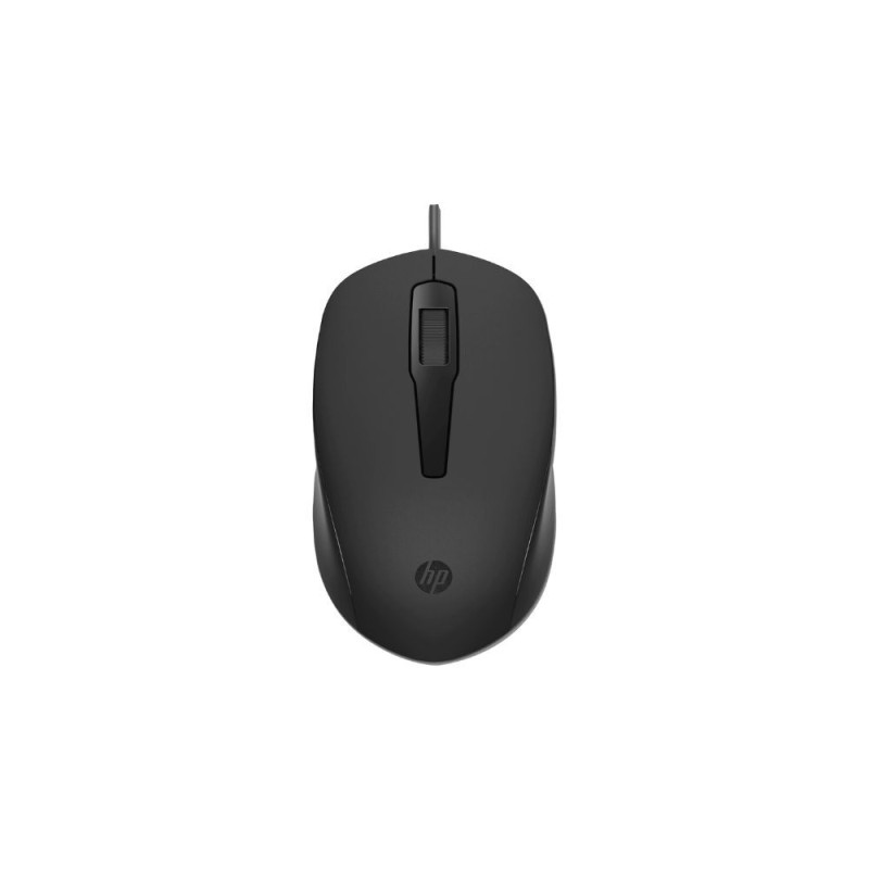 Souris filaire HP 150 EURO Noire 1er prix Forme galbee pour d