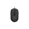 Souris filaire HP 150 EURO Noire 1er prix Forme galbee pour d