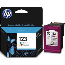 HP 123 Cart 3 Couleurs 100...
